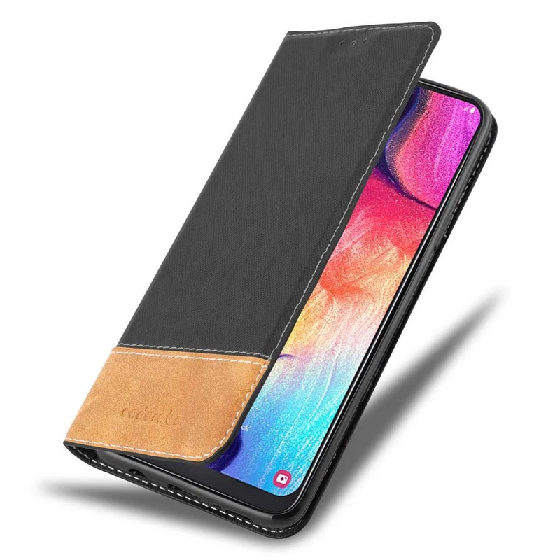 Cadorabo Hülle kompatibel mit Samsung Galaxy A50 4G / A50s / A30s Schutzhülle mit Magnetverschluss, Standfunktion und Kartenfach