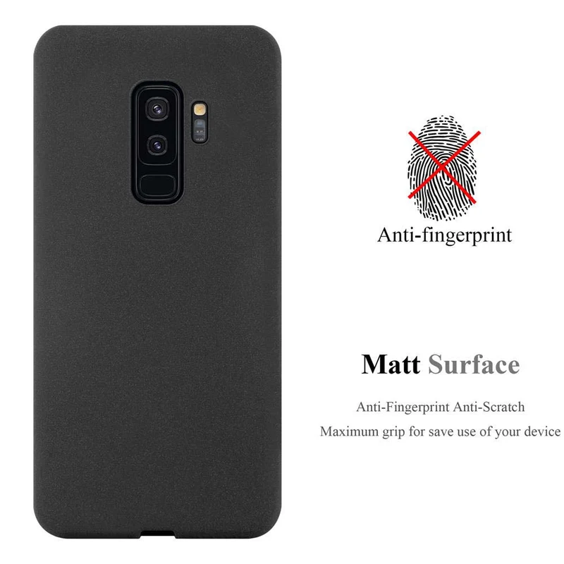 Cadorabo Hülle kompatibel mit Samsung Galaxy S9 PLUS Schutzhülle aus flexiblem TPU Silikon