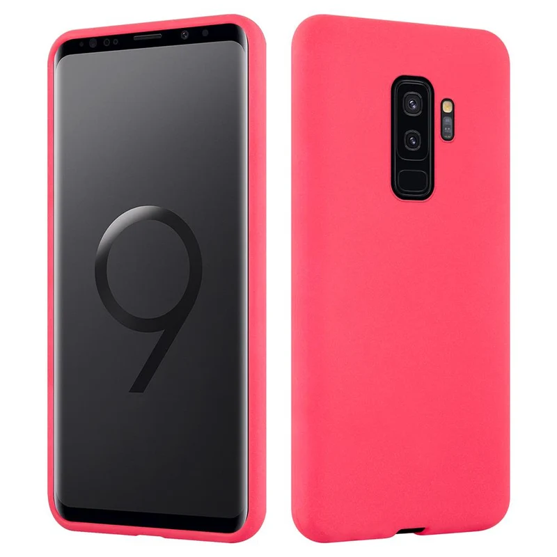 Cadorabo Hülle kompatibel mit Samsung Galaxy S9 PLUS Schutzhülle aus flexiblem TPU Silikon