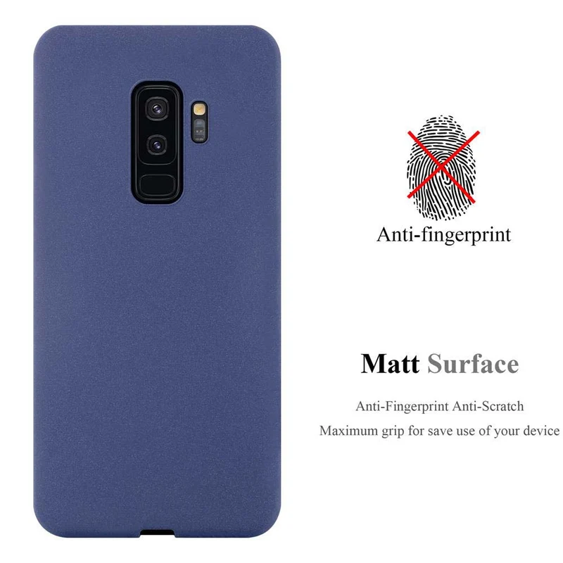 Cadorabo Hülle kompatibel mit Samsung Galaxy S9 PLUS Schutzhülle aus flexiblem TPU Silikon