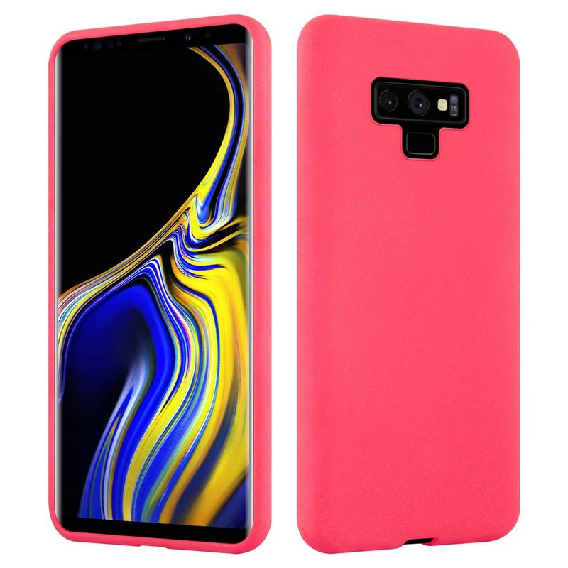 Cadorabo Hülle kompatibel mit Samsung Galaxy NOTE 9 Schutzhülle aus flexiblem TPU Silikon