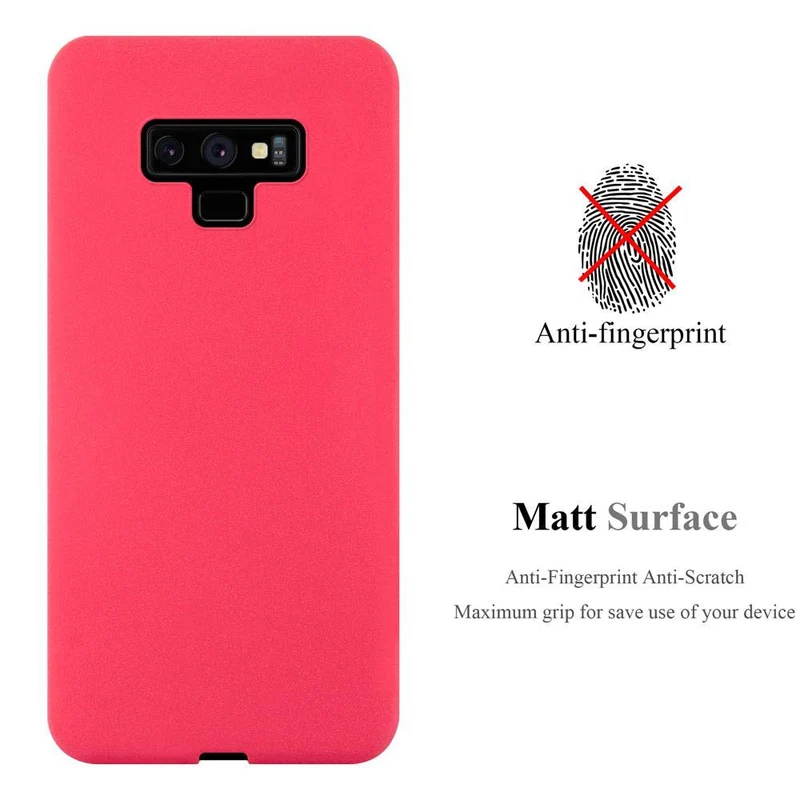 Cadorabo Hülle kompatibel mit Samsung Galaxy NOTE 9 Schutzhülle aus flexiblem TPU Silikon