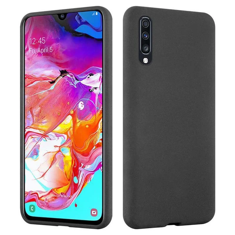 Cadorabo Hülle kompatibel mit Samsung Galaxy A70 / A70s Schutzhülle aus flexiblem TPU Silikon