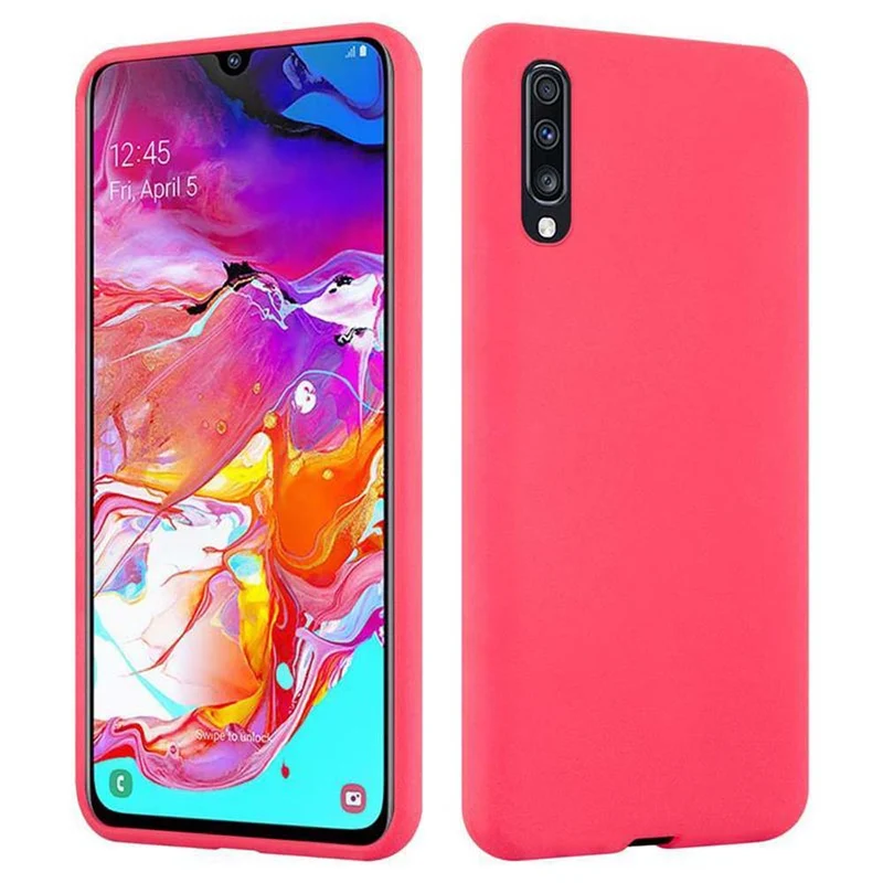 Cadorabo Hülle kompatibel mit Samsung Galaxy A70 / A70s Schutzhülle aus flexiblem TPU Silikon