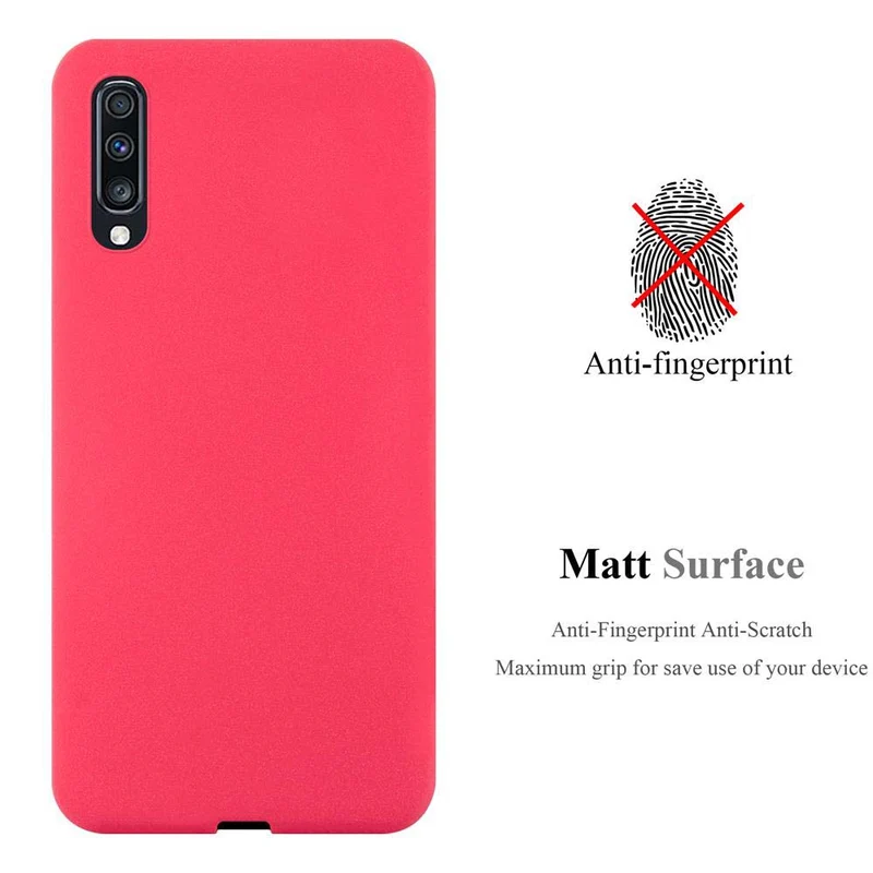 Cadorabo Hülle kompatibel mit Samsung Galaxy A70 / A70s Schutzhülle aus flexiblem TPU Silikon