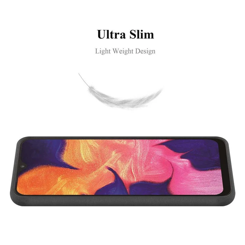 Cadorabo Hülle kompatibel mit Samsung Galaxy A10 / M10 Schutzhülle aus flexiblem TPU Silikon