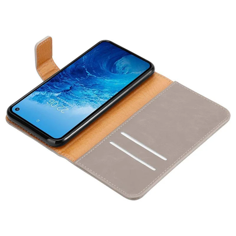 Cadorabo Hülle kompatibel mit Samsung Galaxy S10e Schutzhülle mit Magnetverschluss, Standfunktion und Kartenfach