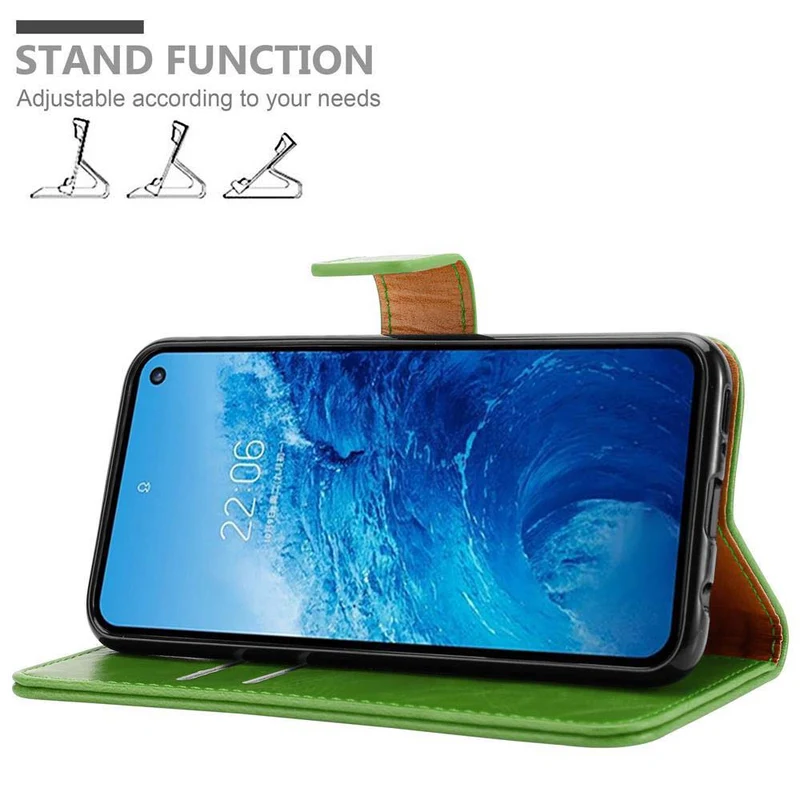 Cadorabo Hülle kompatibel mit Samsung Galaxy S10e Schutzhülle mit Magnetverschluss, Standfunktion und Kartenfach