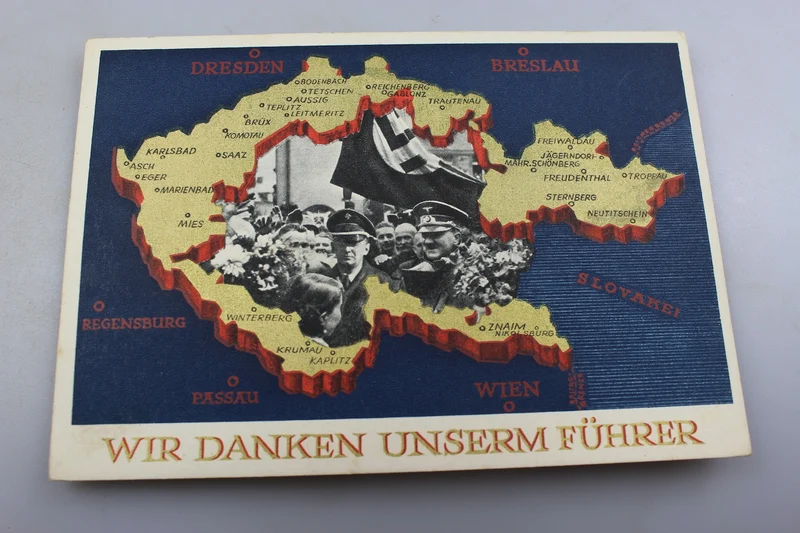 Gedenkpostkarte 1. Oktober 1938.