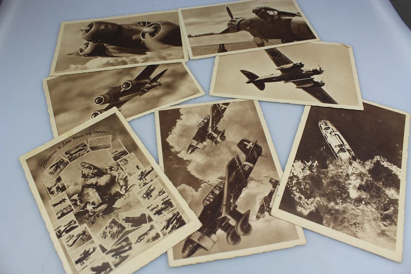 Nr. 7 Postkarten der Regia Aeronautica