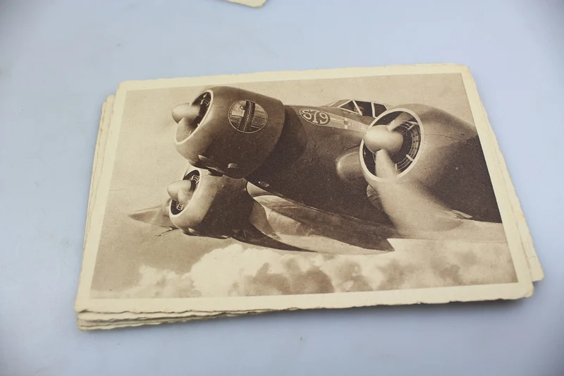 Nr. 7 Postkarten der Regia Aeronautica