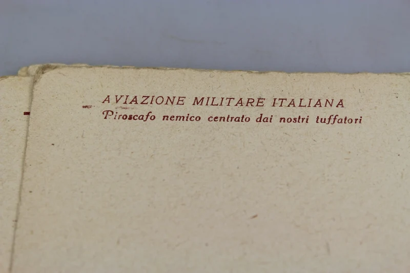 Nr. 7 Postkarten der Regia Aeronautica