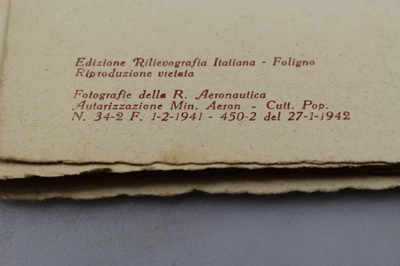 Nr. 7 Postkarten der Regia Aeronautica