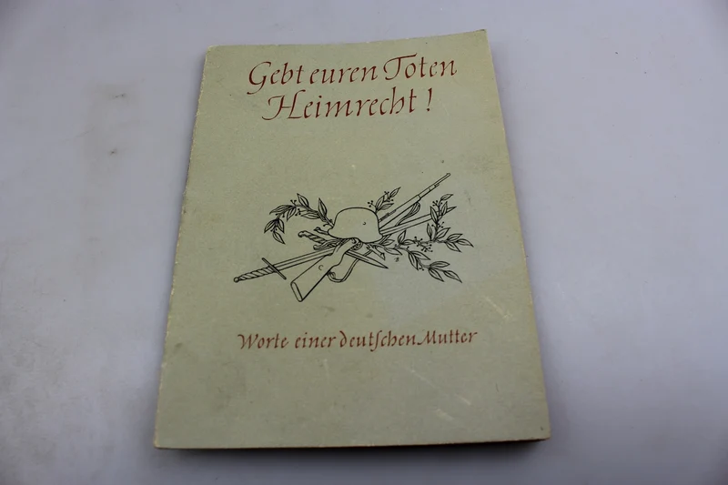 „Gebt euren Toten Heimrecht!“ W.Willrich