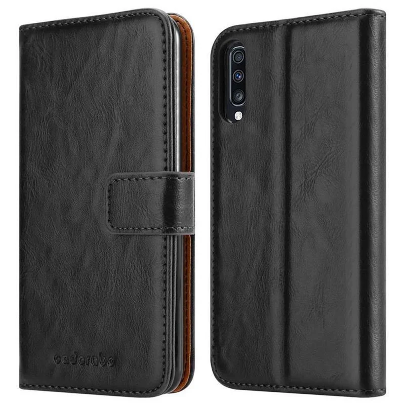 Cadorabo Hülle kompatibel mit Samsung Galaxy A70 / A70s Schutzhülle mit Magnetverschluss, Standfunktion und Kartenfach