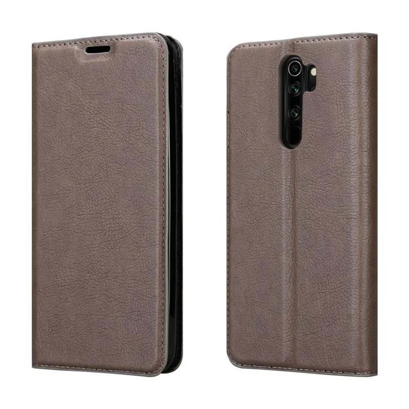 Cadorabo Hülle kompatibel mit Xiaomi RedMi NOTE 8 PRO Schutzhülle mit Magnetverschluss, Standfunktion und Kartenfach