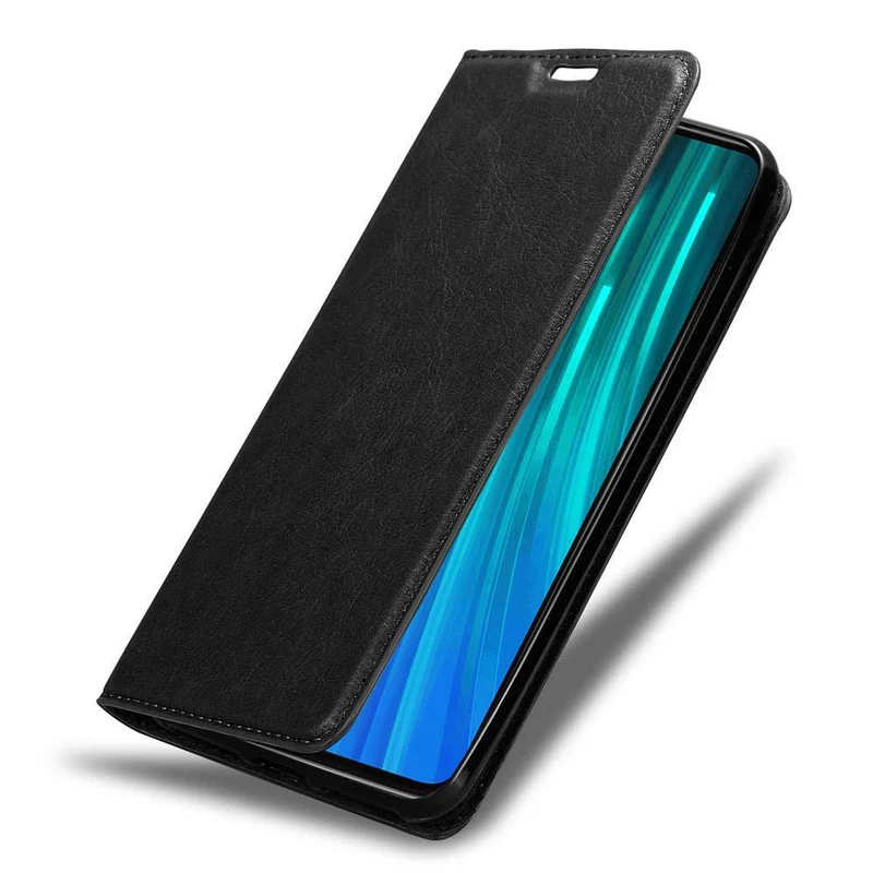 Cadorabo Hülle kompatibel mit Xiaomi RedMi NOTE 8 PRO Schutzhülle mit Magnetverschluss, Standfunktion und Kartenfach