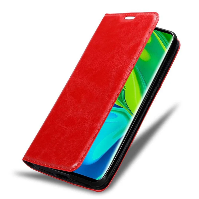 Cadorabo Hülle kompatibel mit Xiaomi RedMi NOTE 10 4G / RedMi NOTE 10S Schutzhülle mit Magnetverschluss, Standfunktion und Kartenfach