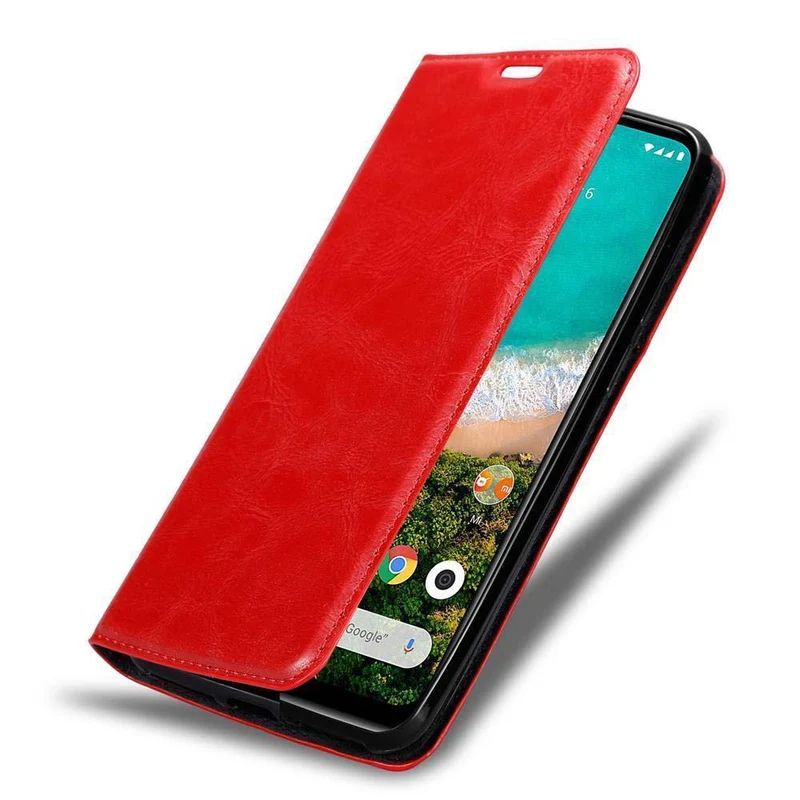 Cadorabo Hülle kompatibel mit Xiaomi Mi CC9 Schutzhülle mit Magnetverschluss, Standfunktion und Kartenfach