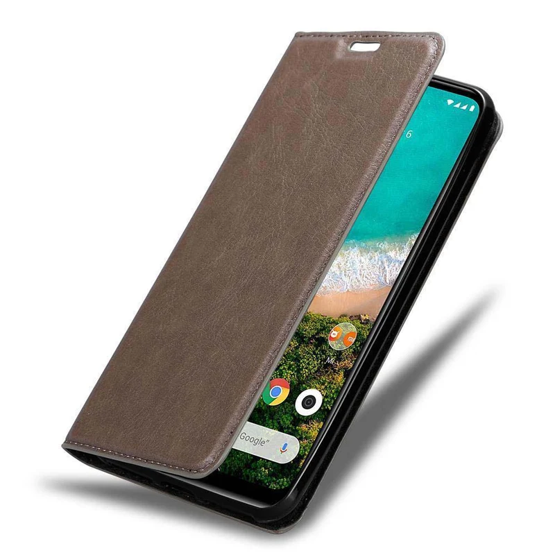 Cadorabo Hülle kompatibel mit Xiaomi Mi CC9 Schutzhülle mit Magnetverschluss, Standfunktion und Kartenfach