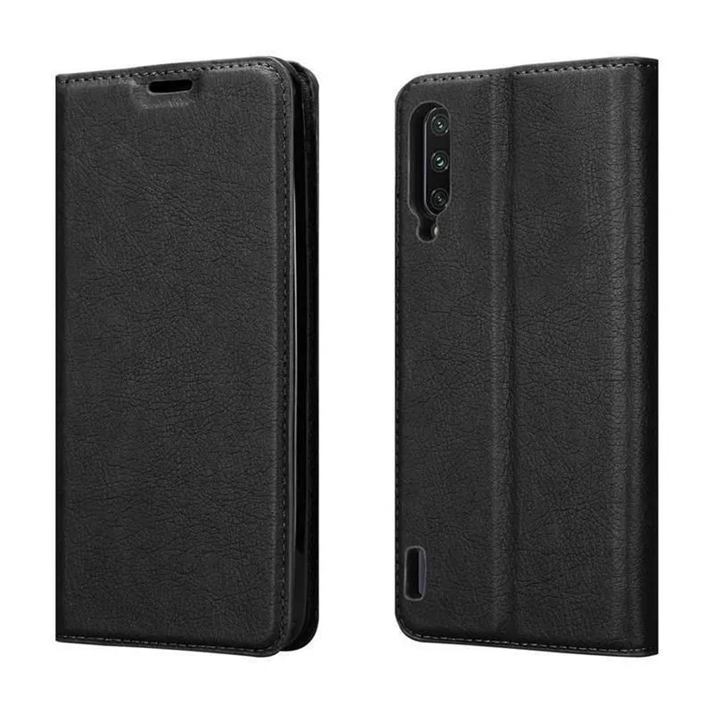 Cadorabo Hülle kompatibel mit Xiaomi Mi A3 Schutzhülle mit Magnetverschluss, Standfunktion und Kartenfach