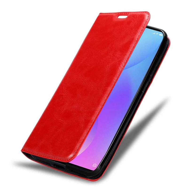 Cadorabo Hülle kompatibel mit Xiaomi Mi 9T / Mi 9T PRO / RedMi K20 / RedMi K20 PRO Schutzhülle mit Magnetverschluss, Standfunktion und Kartenfach