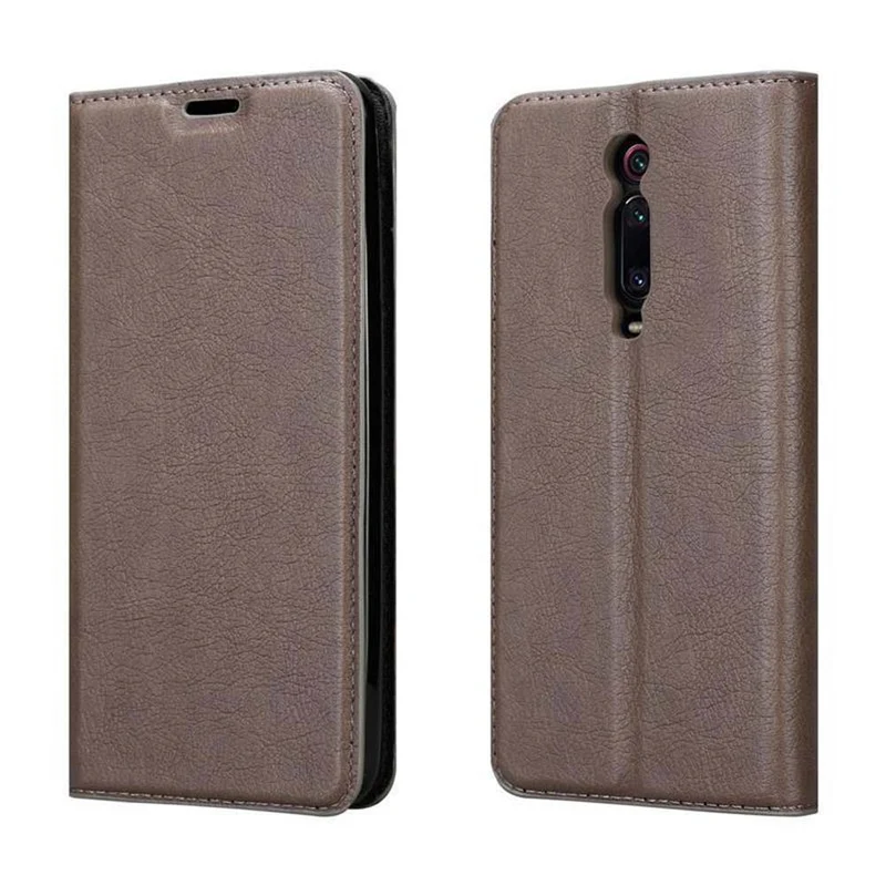 Cadorabo Hülle kompatibel mit Xiaomi Mi 9T / Mi 9T PRO / RedMi K20 / RedMi K20 PRO Schutzhülle mit Magnetverschluss, Standfunktion und Kartenfach
