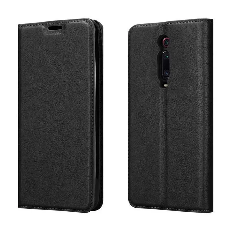 Cadorabo Hülle kompatibel mit Xiaomi Mi 9T / Mi 9T PRO / RedMi K20 / RedMi K20 PRO Schutzhülle mit Magnetverschluss, Standfunktion und Kartenfach