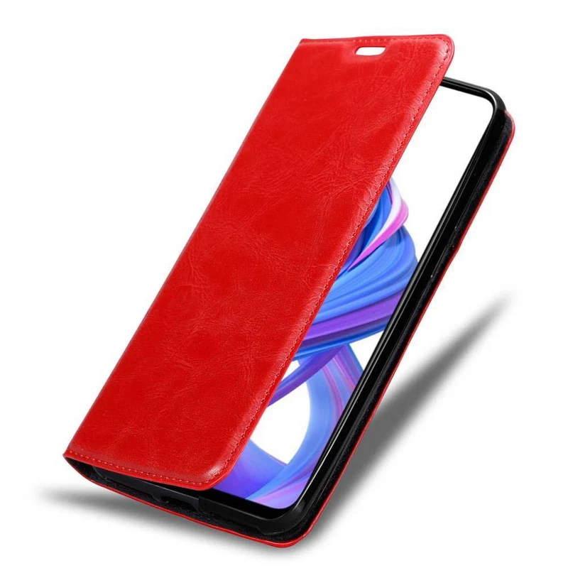 Cadorabo Hülle kompatibel mit Honor 9X Schutzhülle mit Magnetverschluss, Standfunktion und Kartenfach