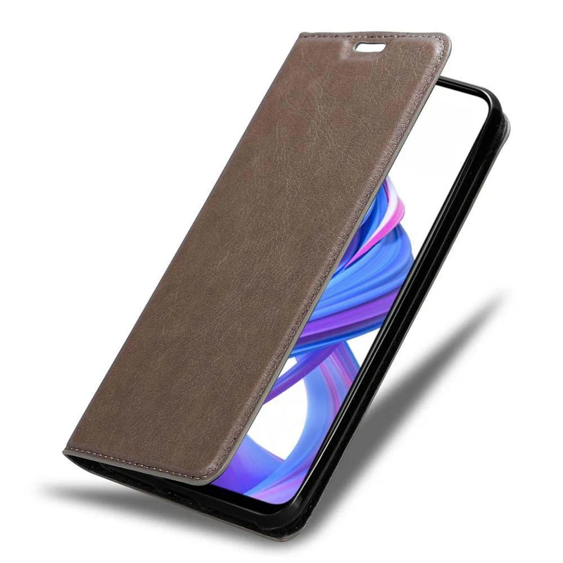 Cadorabo Hülle kompatibel mit Honor 9X Schutzhülle mit Magnetverschluss, Standfunktion und Kartenfach