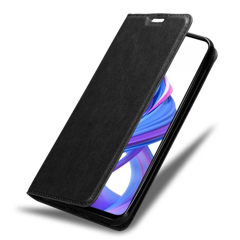 Cadorabo Hülle kompatibel mit Honor 9X Schutzhülle mit Magnetverschluss, Standfunktion und Kartenfach
