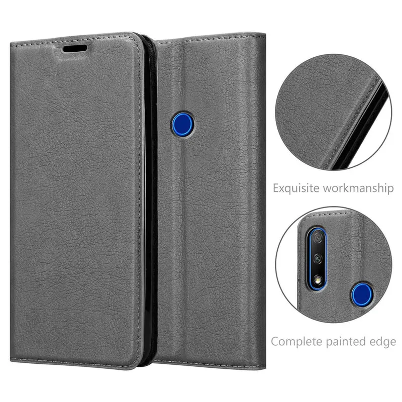Cadorabo Hülle kompatibel mit Honor 9X Schutzhülle mit Magnetverschluss, Standfunktion und Kartenfach