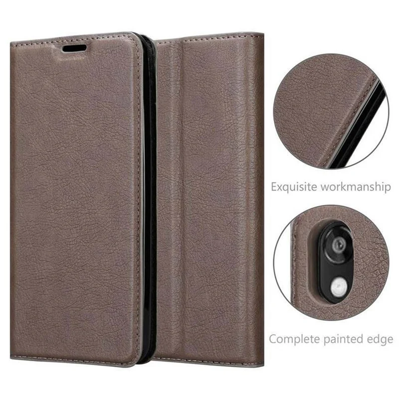 Cadorabo Hülle kompatibel mit Huawei Y5 2019 / Enjoy Play 8 / Honor 8S Schutzhülle mit Magnetverschluss, Standfunktion und Kartenfach