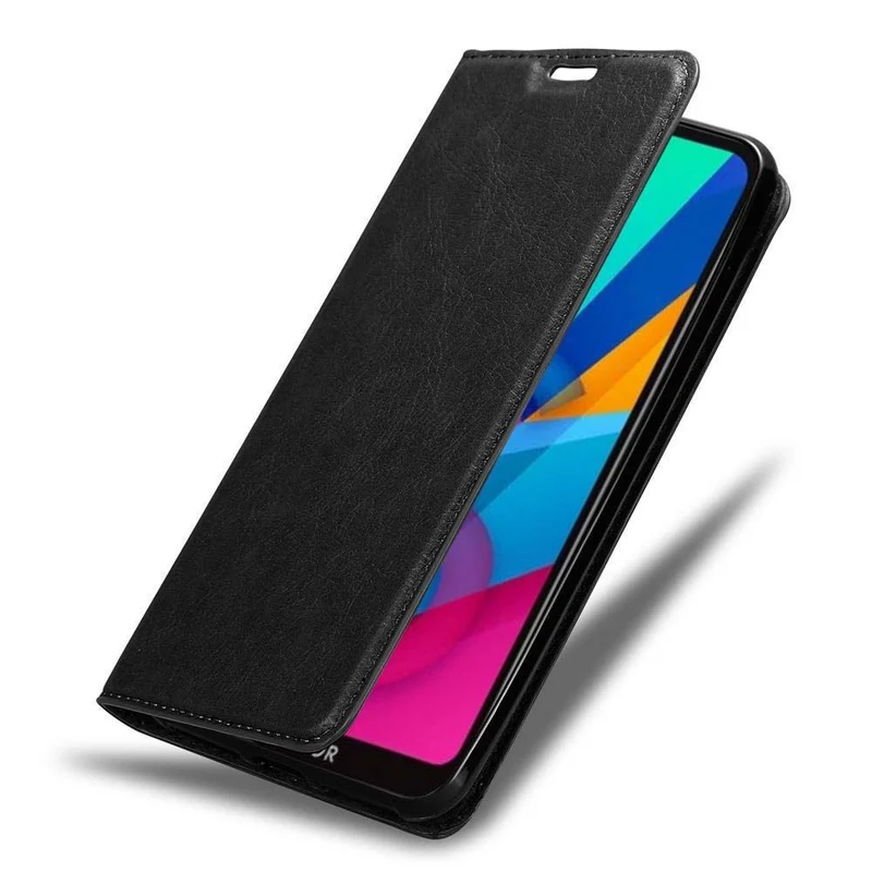 Cadorabo Hülle kompatibel mit Huawei Y5 2019 / Enjoy Play 8 / Honor 8S Schutzhülle mit Magnetverschluss, Standfunktion und Kartenfach