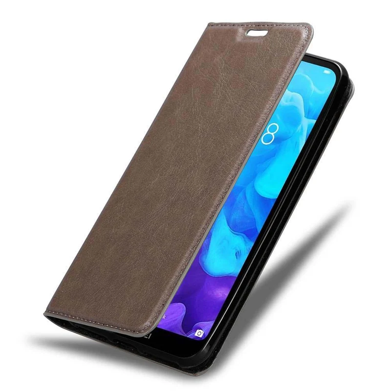 Cadorabo Hülle kompatibel mit Huawei Y5 2019 / Enjoy Play 8 / Honor 8S Schutzhülle mit Magnetverschluss, Standfunktion und Kartenfach