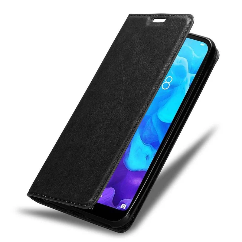 Cadorabo Hülle kompatibel mit Huawei Y5 2019 / Enjoy Play 8 / Honor 8S Schutzhülle mit Magnetverschluss, Standfunktion und Kartenfach