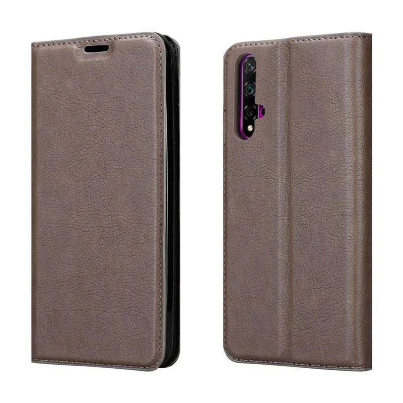 Cadorabo Hülle kompatibel mit Honor 20 / 20S / Huawei NOVA 5T Schutzhülle mit Magnetverschluss, Standfunktion und Kartenfach