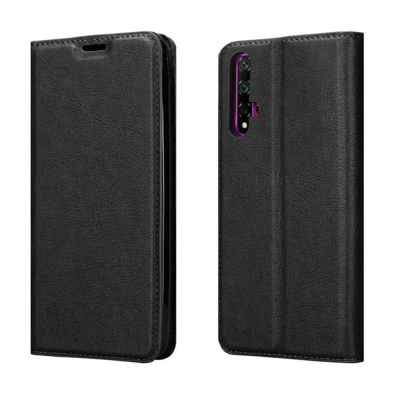 Cadorabo Hülle kompatibel mit Honor 20 / 20S / Huawei NOVA 5T Schutzhülle mit Magnetverschluss, Standfunktion und Kartenfach