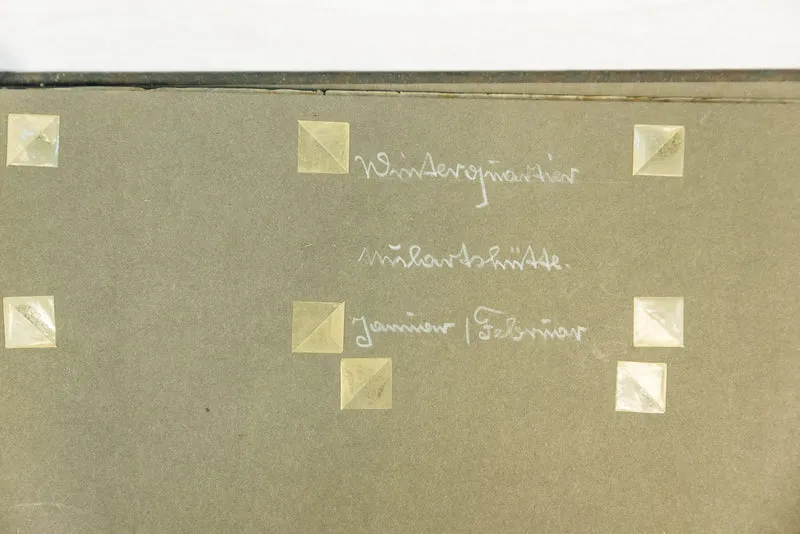 Fotoalbum „Meine Dienstzeit“. Leer