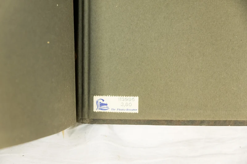 Fotoalbum „Meine Dienstzeit“. Leer