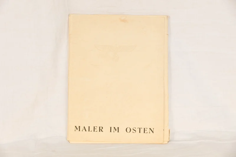 "Maler im Osten" - Interessanter Ordner mit 9 Drucken