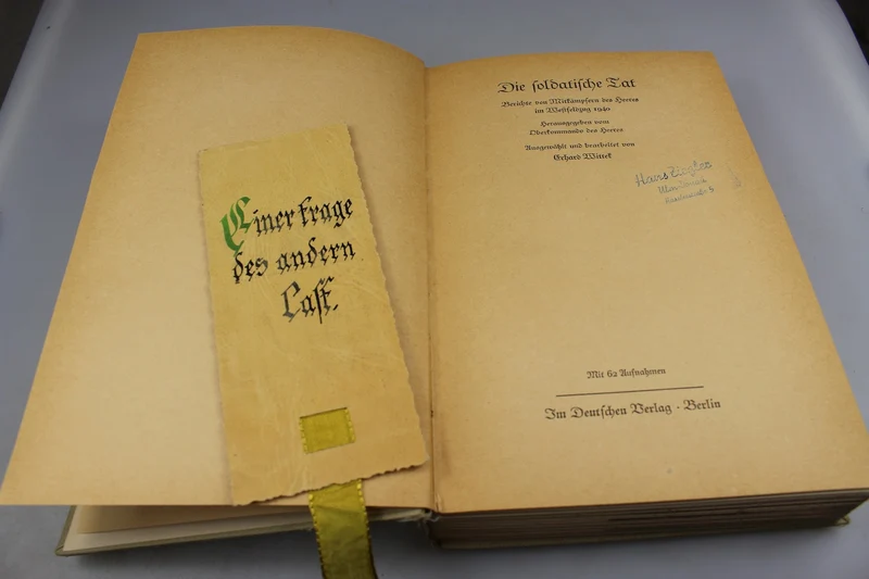 "Die Soldatische Tat" 1941 - OKH,