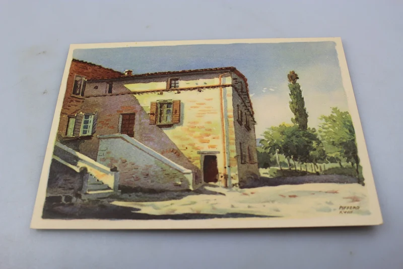 Nr. 10 Predappio-Postkarten mit Ordner