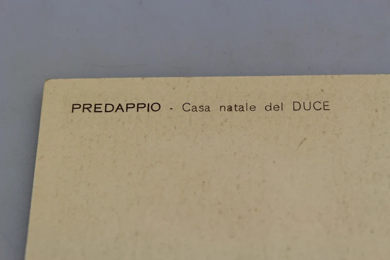 Nr. 10 Predappio-Postkarten mit Ordner