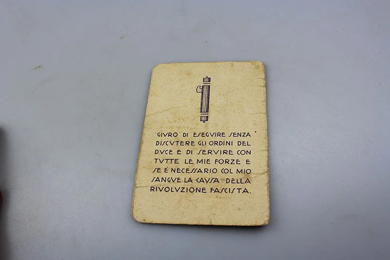 ONB Balilla IX° Karte