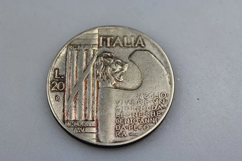 Replik 20 Lire "Better to live....."