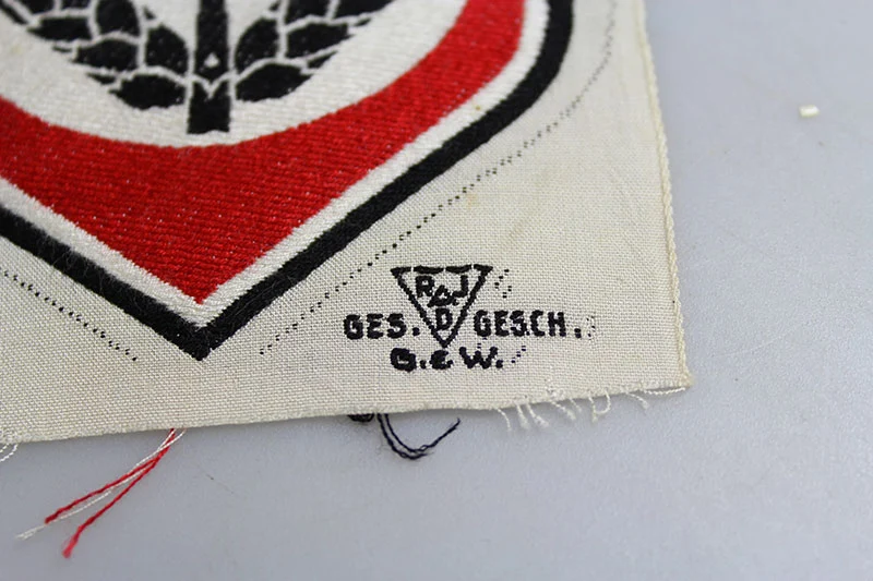 RAD-Emblem für Sportbekleidung