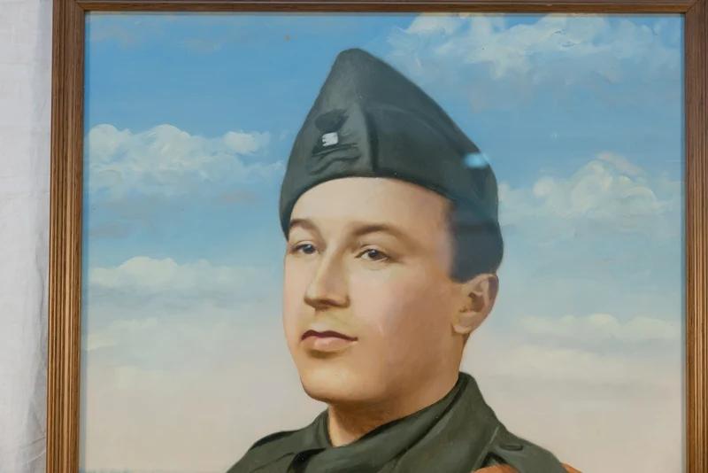 Porträt eines italienischen Infanteristen REI