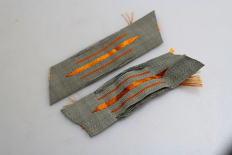 Paar Litzen Gendarmerie WW2