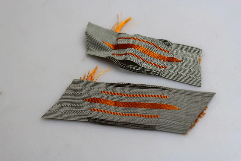 Paar Litzen Gendarmerie WW2